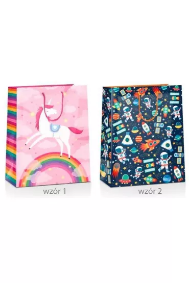 Pan Dragon Torba prezentowa Grand Kids 45x33x10cm MIX