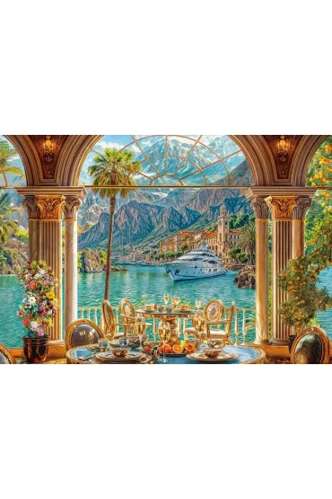 Puzzle 1500 el. Mediterranean Dessert Castorland