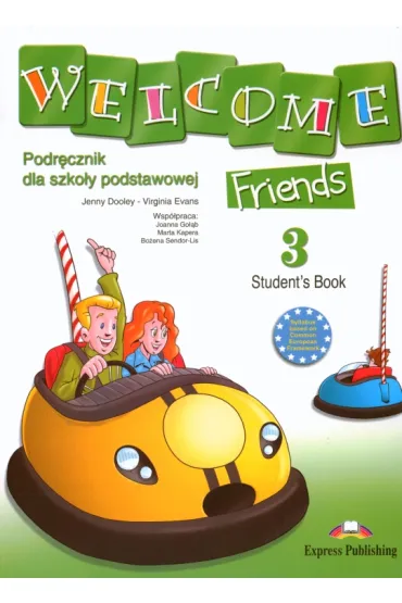Welcome Friends 3. Student's Book + CD - Jenny Dooley, Virginia Evans