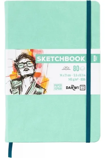 Darwi Szkicownik 14x21cm 140g mi�towy