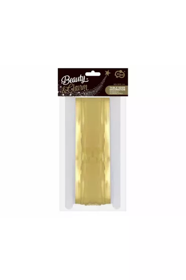 Godan Dekoracja na brzeg sto�u B&C fr�dzle jasnoz�ota 80x300cm