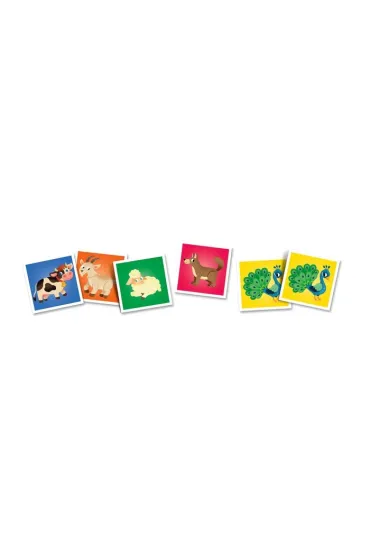 Memo Farm Animals Clementoni