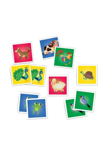 Memo Farm Animals Clementoni