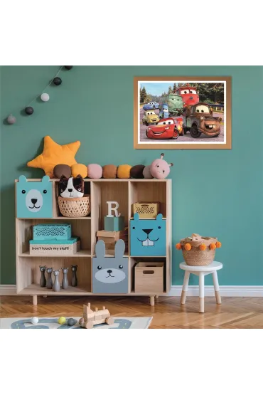 Puzzle 24 el. Maxi SuperColor. Cars on the road Clementoni