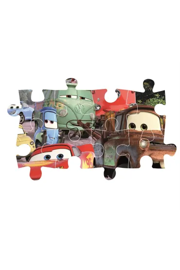 Puzzle 24 el. Maxi SuperColor. Cars on the road Clementoni