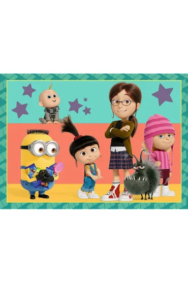 Puzzle 4w1 - Zwariowane Minionki (35+48+54+70 el.) Trefl