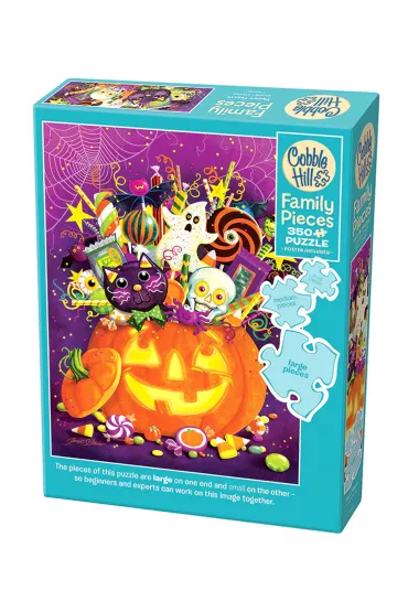 Puzzle 350 el. Cukierek albo psikus Cobble Hill - Janet  Stever