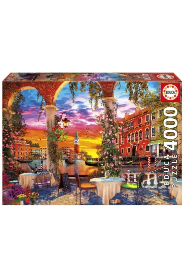 Puzzle 4000 el. Wenecja W�ochy Educa