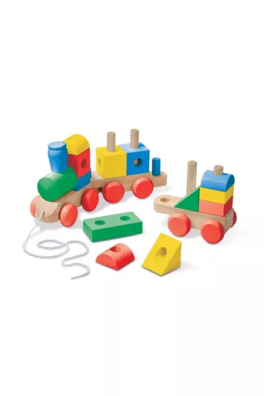 Drewniany poci�g do ci�gania Jumbo Melissa & Doug