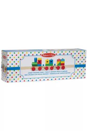 Drewniany poci�g do ci�gania Jumbo Melissa & Doug