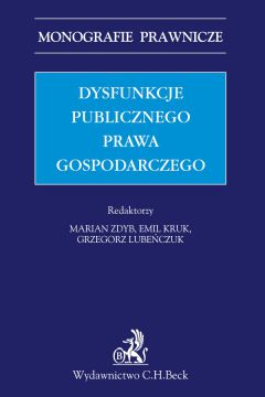 eBook Dysfunkcje publicznego prawa gospodarczego pdf