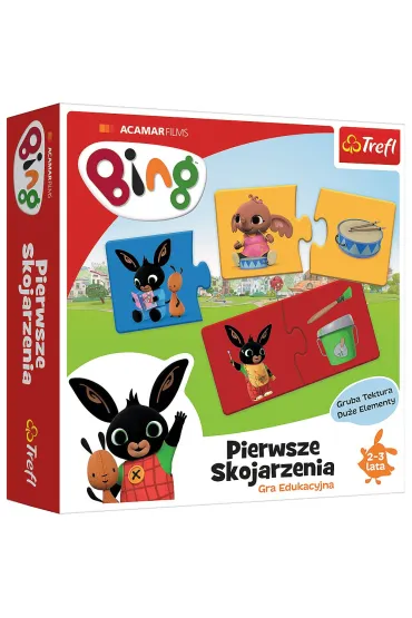 Puzzle Pierwsze skojarzenia. Bing Trefl