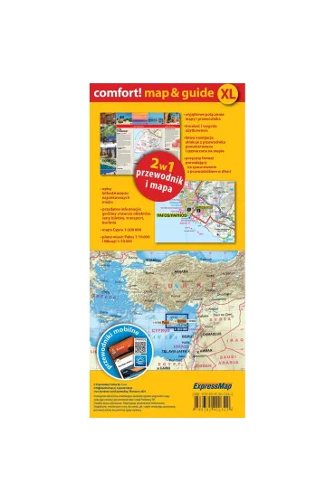 Cypr map&guide XL PL laminat 2024 - Piotr Jab�o�ski