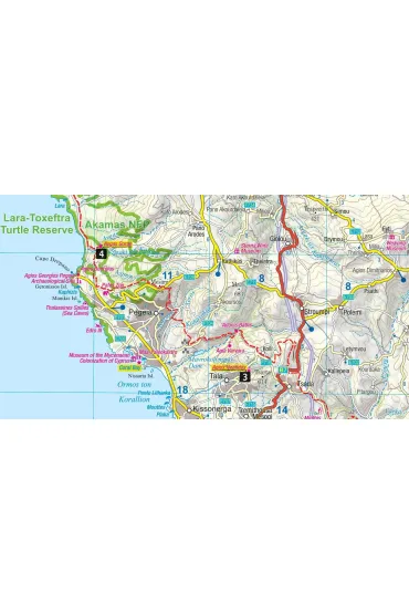 Cypr map&guide XL PL laminat 2024 - Piotr Jab�o�ski