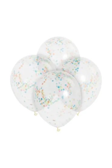 Godan Balon z neonowym konfetti 12''