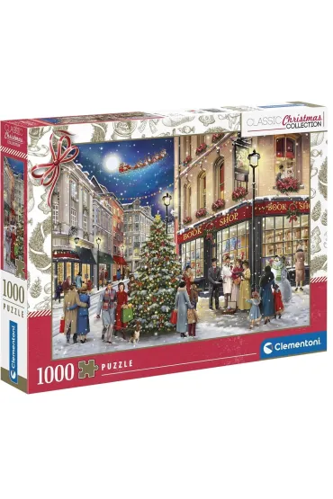 Puzzle 1000 el. Classic Christmas Collection Clementoni
