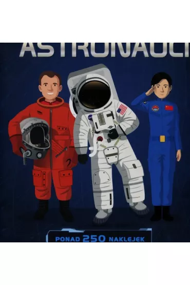 Astronauci. Naklejkowe przebieranki