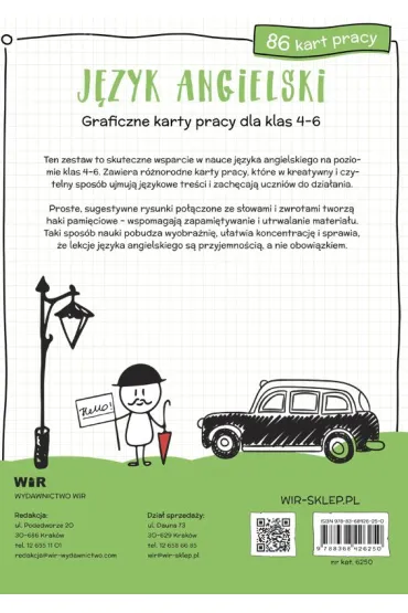 J�zyk angielski graficzne karty pracy dla klas 4-6 - Danka Gierczak
