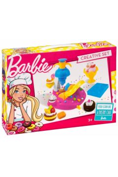 Barbie Masa plastyczna z wyciskark Mega Creative