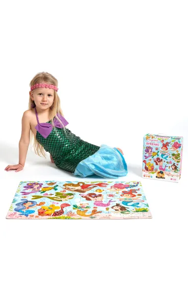 Magiczne puzzle 60 el. CzuCzu. Syrenki Bright Junior Media