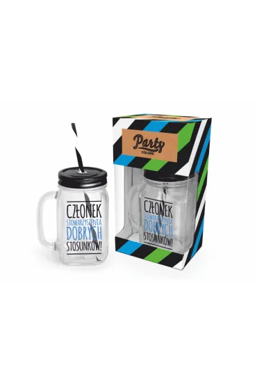 S�oik z rurk� 450 ml "Cz�onek dobrych stosunk�w"
