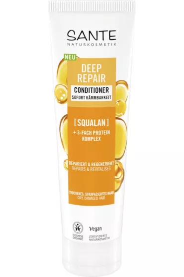 Sante Odywka do wosw regenerujca do wosw suchych i zniszczonych skwalan i potrjny kompleks proteinowy eco 150 ml