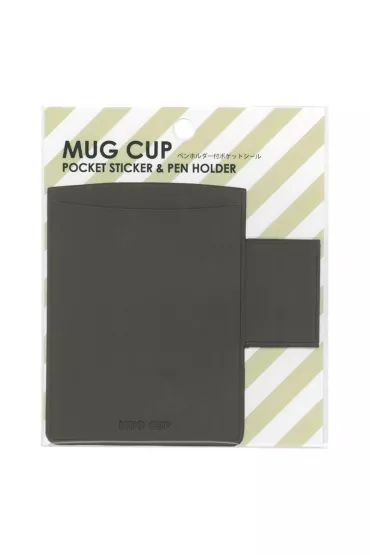 Nakabayashi Uchwyt na d�ugopisy Mug Cup L czarny