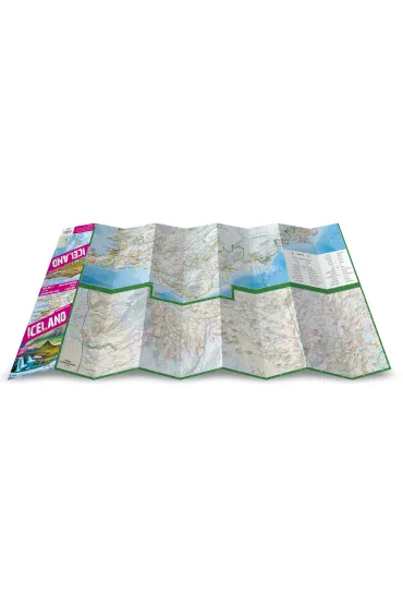 Islandia laminowana mapa samochodowo-turystyczna 1:500 000 2026