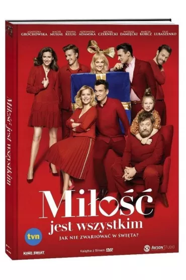 Mi�o�� jest wszystkim. Ksi��ka + DVD - Micha� Kwi�ci�ski