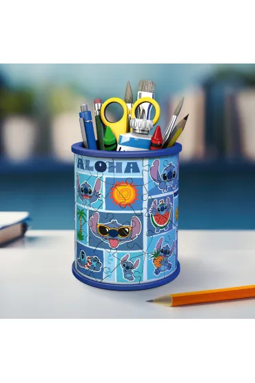 Puzzle 54 el. 3D Przybornik Disney Stitch Ravensburger