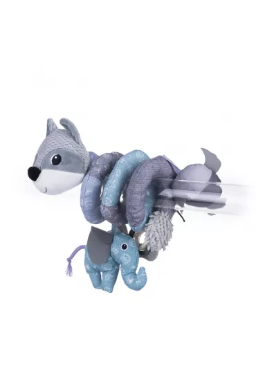 Fox Crib Spiral Grey 5 in 1 Dumel