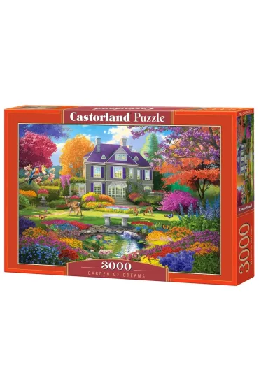 Puzzle 3000 el. Garden of Dreams Castorland