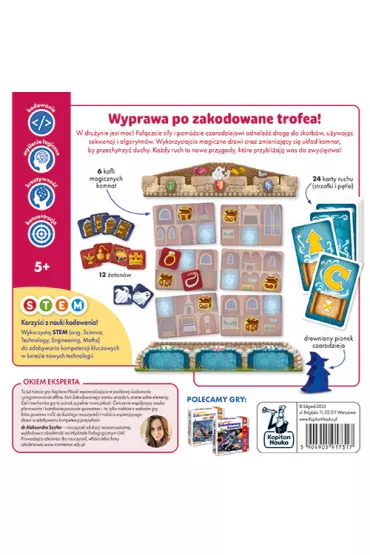 Zakodowana wiea. Gra na kodowanie Edgard - Hubert Bobrowski, Jarosaw  Wjcicki