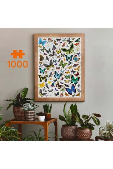 Puzzle Puzzlove CzuCzu 1000 el. Motyle Bright Junior Media