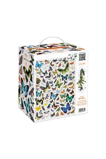 Puzzle Puzzlove CzuCzu 1000 el. Motyle Bright Junior Media