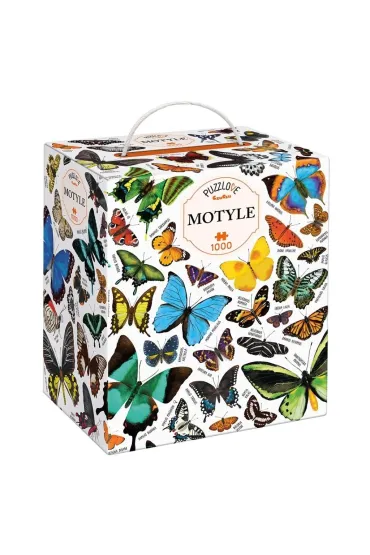Puzzle Puzzlove CzuCzu 1000 el. Motyle Bright Junior Media