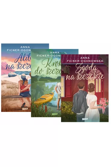 Pakiet Alibi na szcz�cie. Tomy 1-3: Alibi na szcz�cie, Krok do szcz�cia, Zgoda na szcz�cie - Anna Ficner-Ogonowska