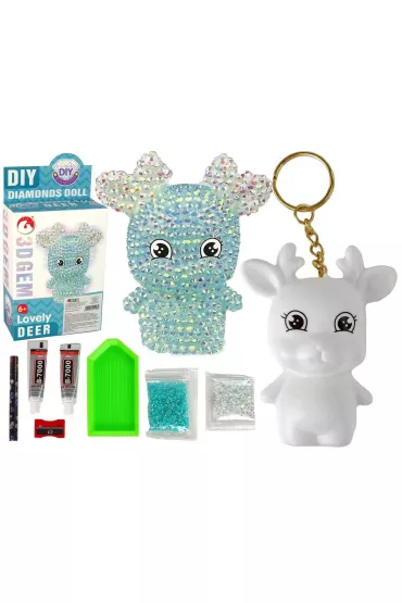 Zestaw DIY Diamentowy Renifer LeanToys