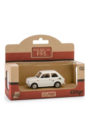 DAFFI PRL FIAT 126P BIA�Y 1 43