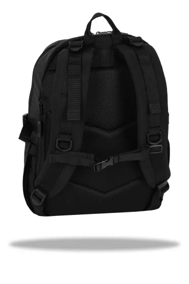 Plecak 45x31x16 cm 1 zamek 5 kieszeni Lark Black CoolPack PATIO F156985