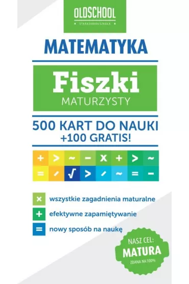 Matematyka. Fiszki maturzysty 500+100 - Beata Linder-Kopiecka, Inga Linder-Kopiecka
