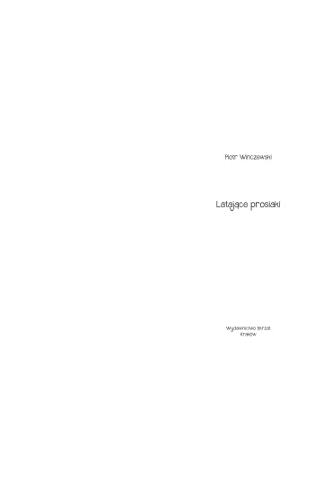 Lataj�ce prosiaki - Piotr Winczewski