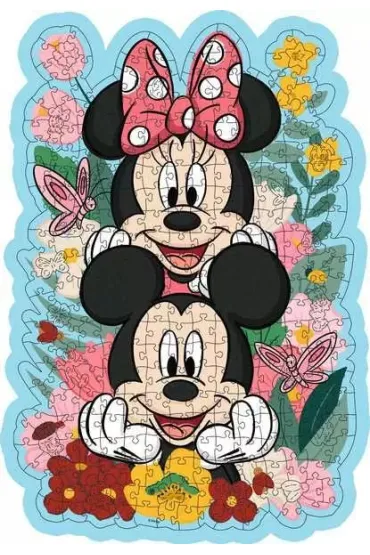 Puzzle drewniane 300 el. Disney Myszka Mickey & Minnie Ravensburger