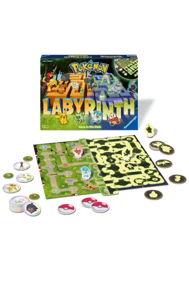 Labyrinth Pokemon �wiec�cy w ciemno�ci Ravensburger