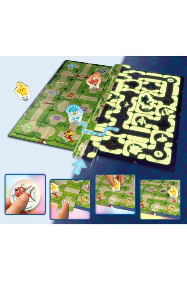 Labyrinth Pokemon �wiec�cy w ciemno�ci Ravensburger