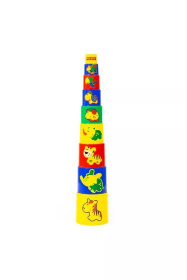 Piramidka 3 elementy Wader POLESIE 52582