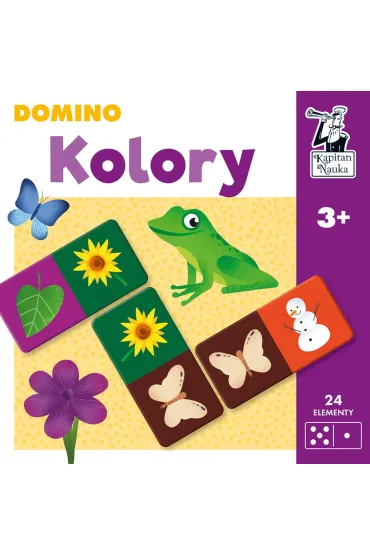 Kapitan Nauka. Domino. Kolory Edgard - Ewa  Iwaniuk