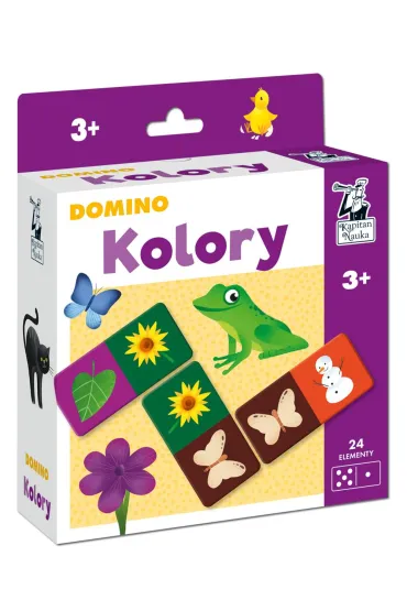 Kapitan Nauka. Domino. Kolory Edgard - Ewa  Iwaniuk
