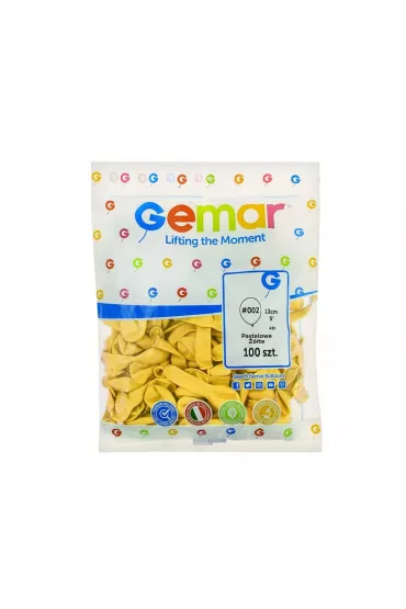 Godan Balony pastelowe ��te 100 szt.