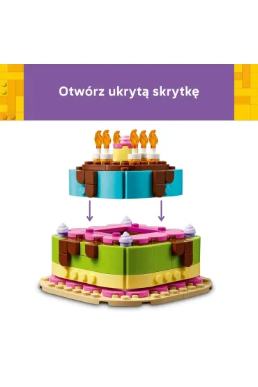 LEGO Iconic Tort na przyj�cie urodzinowe 40815